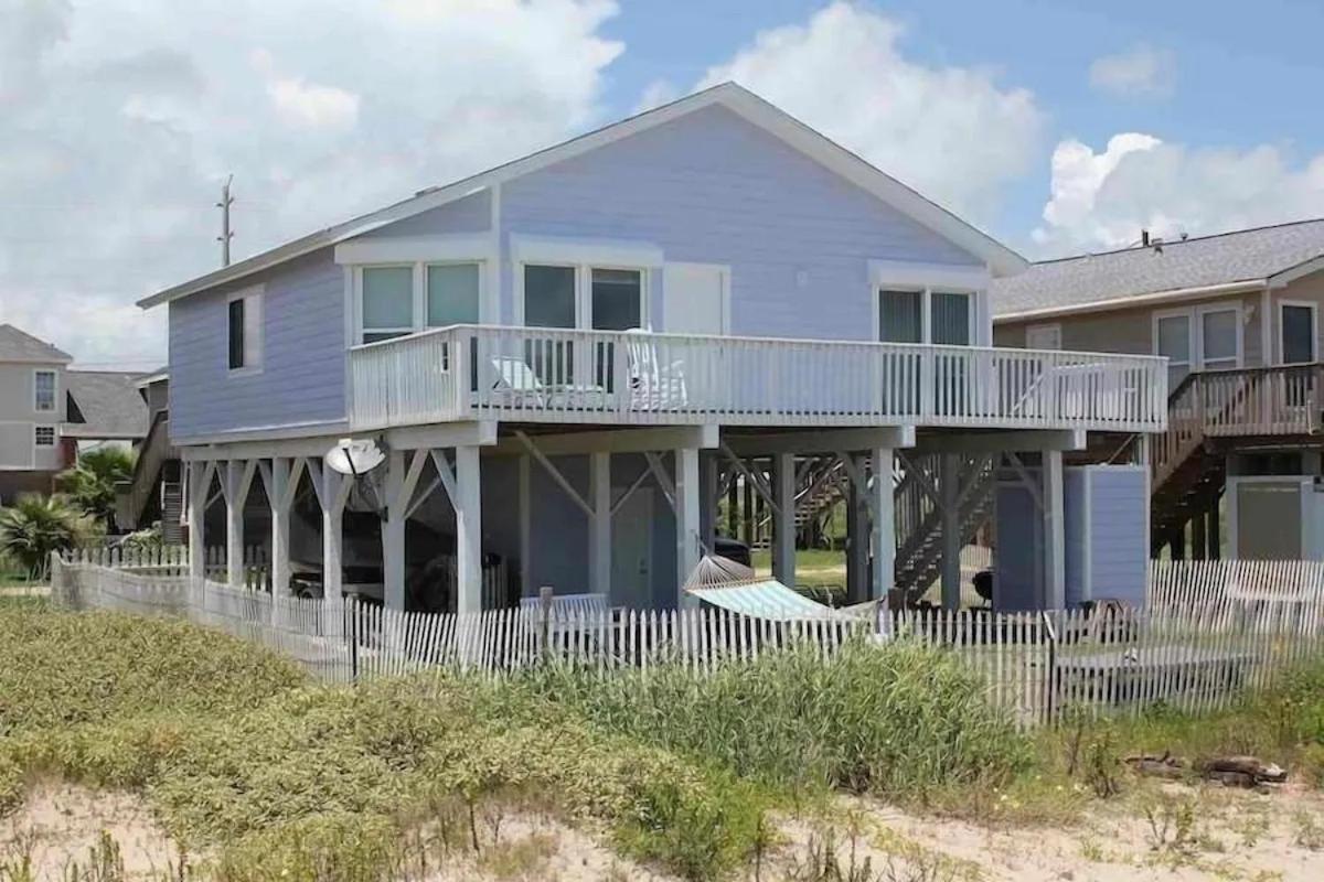 Beachfront Getaway Villa Galveston Exterior photo