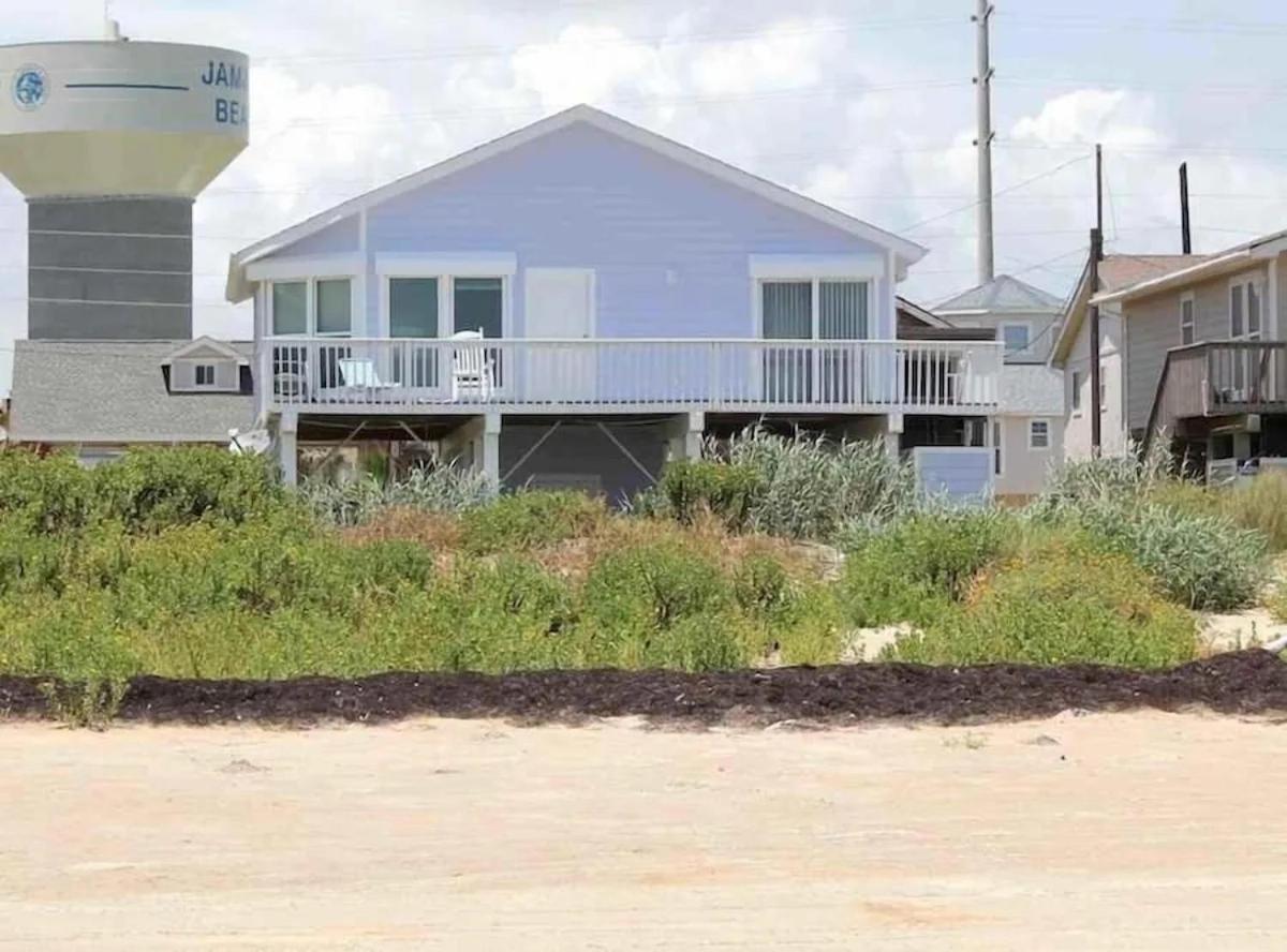 Beachfront Getaway Villa Galveston Exterior photo